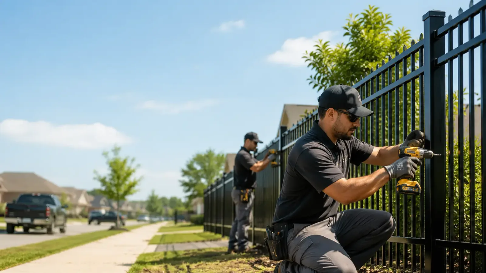 Metal Fence Installation in Libertyville, IL